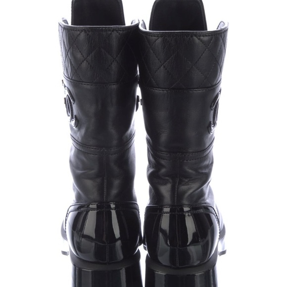 Chanel Combat Boots Interlocking CC Logo Size: 5.5 | IT 35.5
@chanel #chanel - Picture 4 of 5